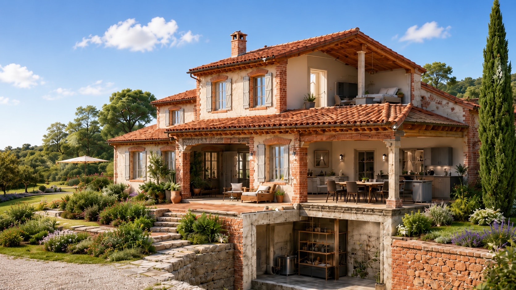Maison inspectée par AUDITHOME, expert en bâtiment indépendant en Occitanie